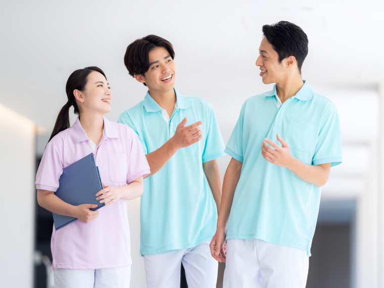 チームで支え合い、やりがいのある仕事